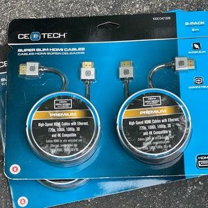 2 pack HDMI cables